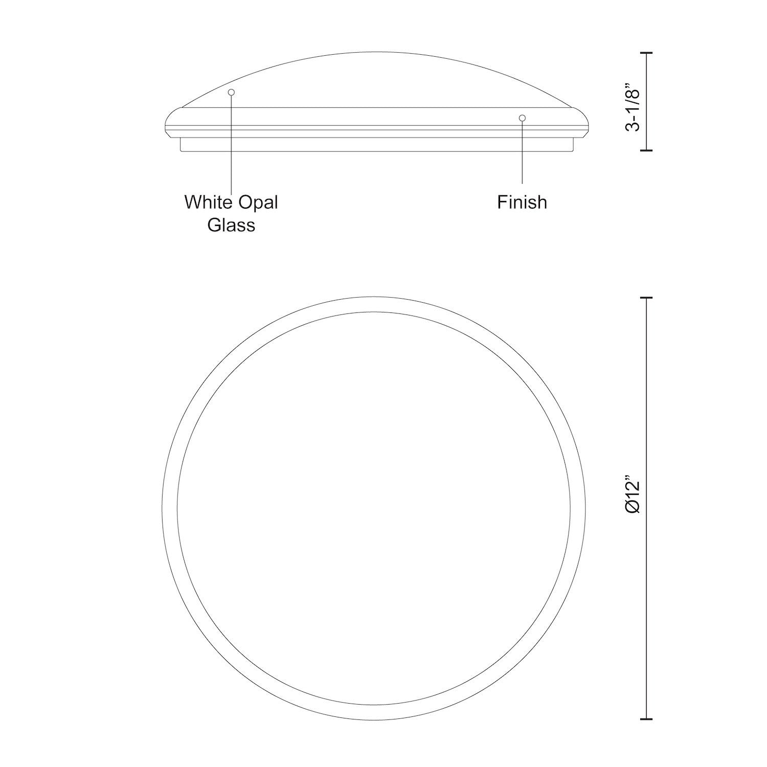 KUZCO LIGHTING INC, MALTA FLUSH MOUNTS, FLUSH MOUNT CEILING LIGHTS