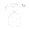 KUZCO LIGHTING INC, ELIXIR FLUSH MOUNTS, FLUSH MOUNT CEILING LIGHTS