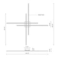 KUZCO LIGHTING INC, VEGA MINOR FLUSH MOUNTS, FLUSH MOUNT CEILING LIGHTS