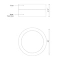 KUZCO LIGHTING INC, LOMITA FLUSH MOUNTS, FLUSH MOUNT CEILING LIGHTS