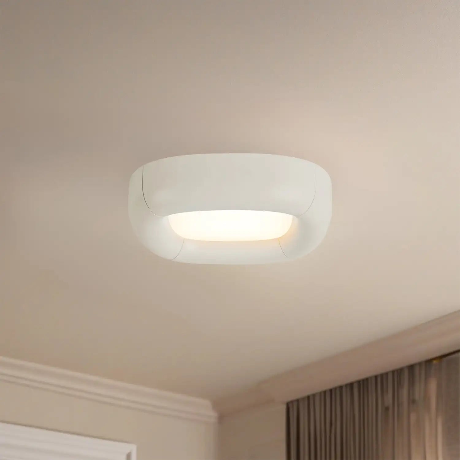 KUZCO LIGHTING INC, FOLIO FLUSH MOUNTS, FLUSH MOUNT CEILING LIGHTS