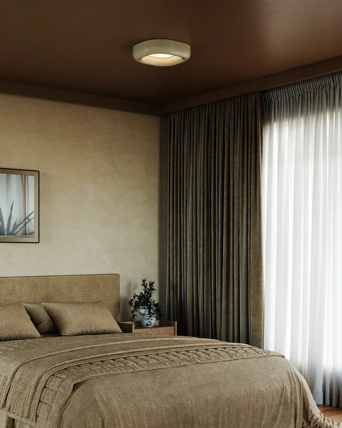 KUZCO LIGHTING INC, FOLIO FLUSH MOUNTS, FLUSH MOUNT CEILING LIGHTS