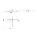KUZCO LIGHTING INC, BLADE FLUSH MOUNTS, FLUSH MOUNT CEILING LIGHTS