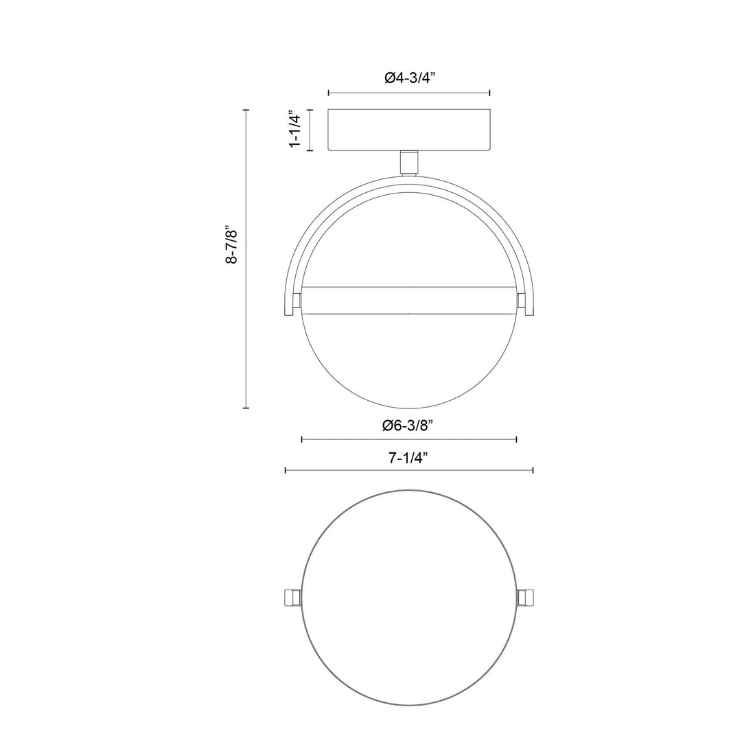 ALORA, GLOBO FLUSH MOUNTS, FLUSH MOUNT CEILING LIGHTS 