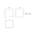 KUZCO LIGHTING INC, CUBIX FLUSH MOUNTS, FLUSH MOUNT CEILING LIGHTS