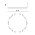 ALORA, BLANCO FLUSH MOUNTS, FLUSH MOUNT CEILING LIGHTS