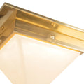 KUZCO LIGHTING INC, MINERAL FLUSH MOUNTS, FLUSH MOUNT CEILING LIGHTS