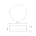 KUZCO LIGHTING INC, BEDFORD FLUSH MOUNTS, FLUSH MOUNT CEILING LIGHTS