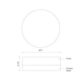 KUZCO LIGHTING INC, BEDFORD FLUSH MOUNTS, FLUSH MOUNT CEILING LIGHTS