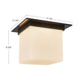 KUZCO LIGHTING INC, MINERAL FLUSH MOUNTS, FLUSH MOUNT CEILING LIGHTS