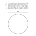 ALORA, KENSINGTON FLUSH MOUNTS, FLUSH MOUNT CEILING LIGHTS