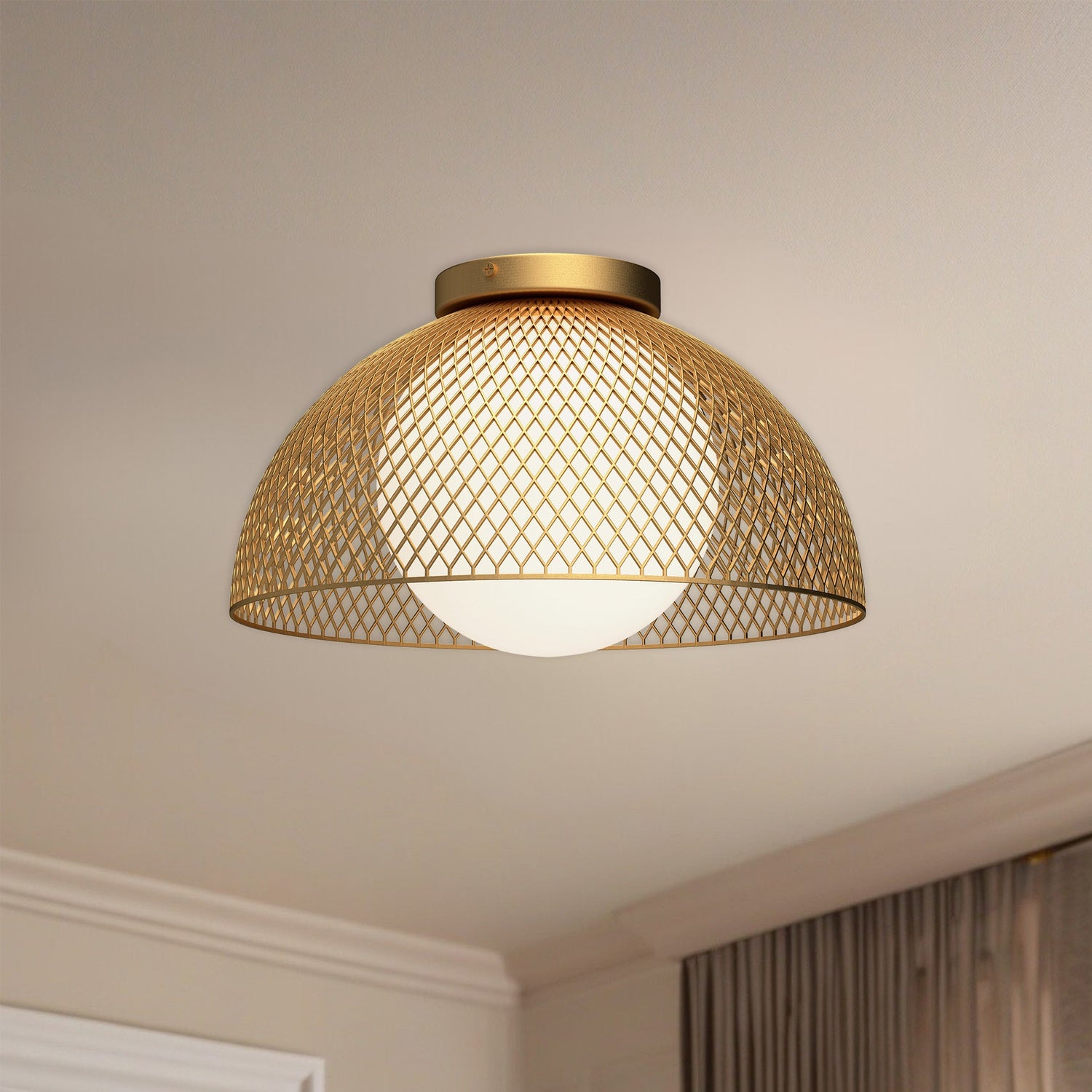 KUZCO LIGHTING INC, HAVEN FLUSH MOUNTS, FLUSH MOUNT CEILING LIGHTS