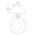 ALORA, HAVEN FLUSH MOUNTS, FLUSH MOUNT CEILING LIGHTS