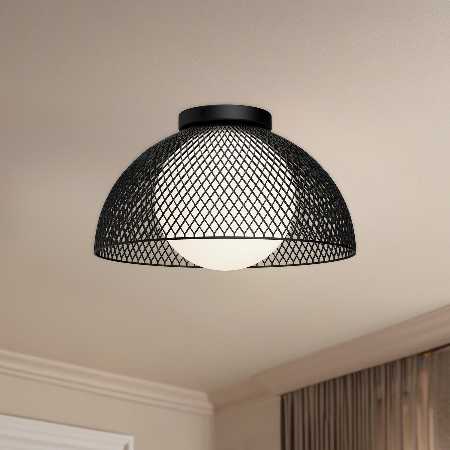 KUZCO LIGHTING INC, HAVEN FLUSH MOUNTS, FLUSH MOUNT CEILING LIGHTS
