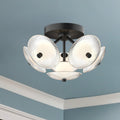 KUZCO LIGHTING INC, HERA FLUSH MOUNTS, FLUSH MOUNT CEILING LIGHTS