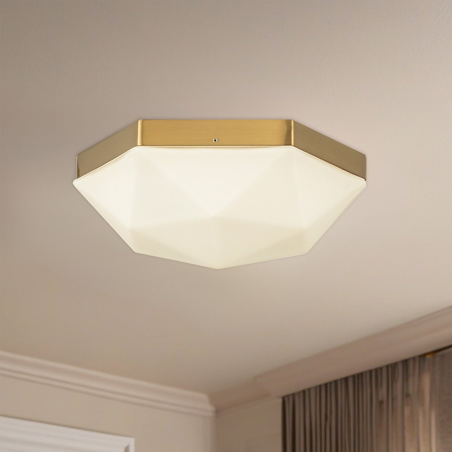 ALORA, KRYSTA FLUSH MOUNTS, FLUSH MOUNT CEILING LIGHTS 
