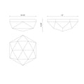 ALORA, KRYSTA FLUSH MOUNTS, FLUSH MOUNT CEILING LIGHTS