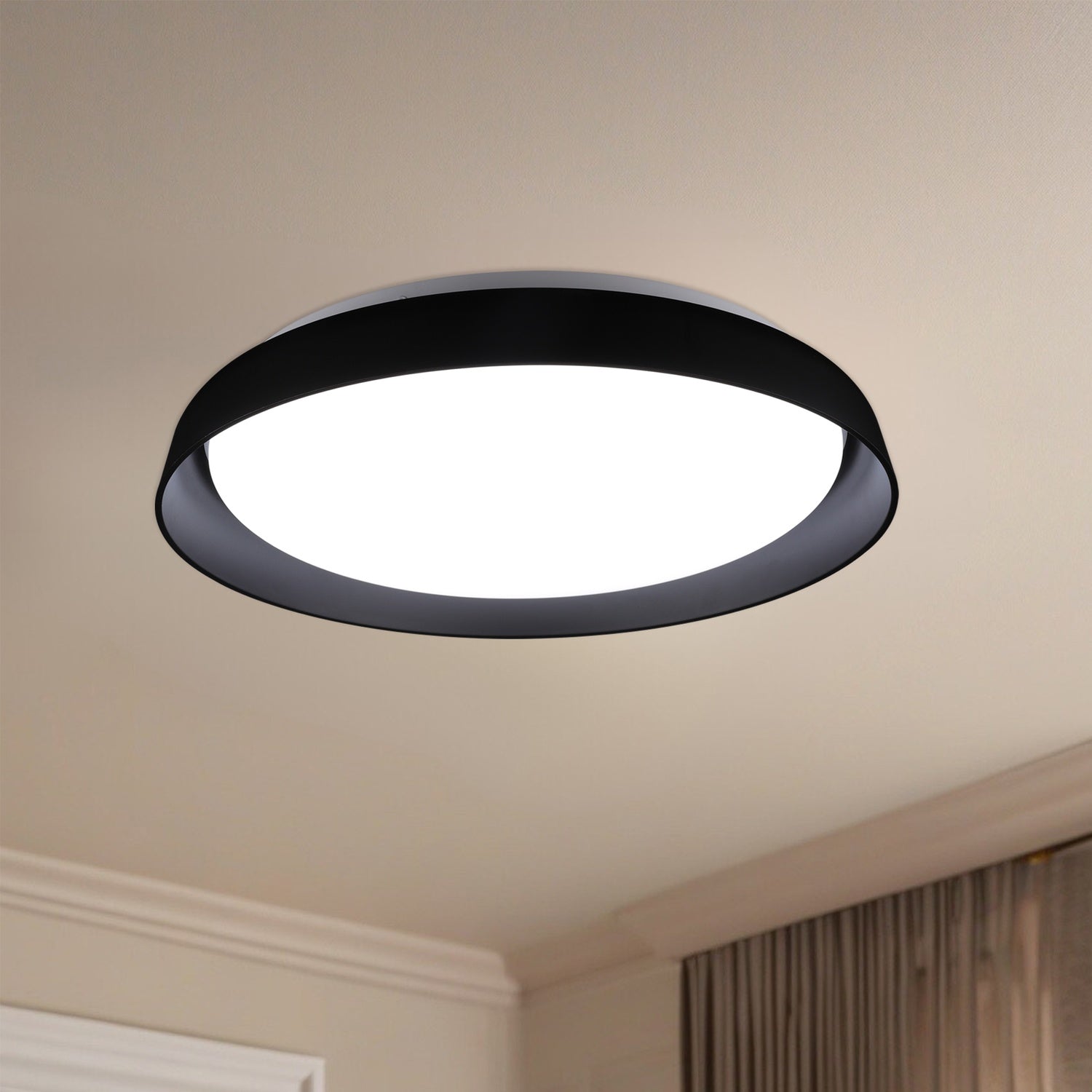 KUZCO LIGHTING INC, HAMPTON FLUSH MOUNTS, FLUSH MOUNT CEILING LIGHTS 