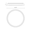 KUZCO LIGHTING INC, HAMPTON FLUSH MOUNTS, FLUSH MOUNT CEILING LIGHTS