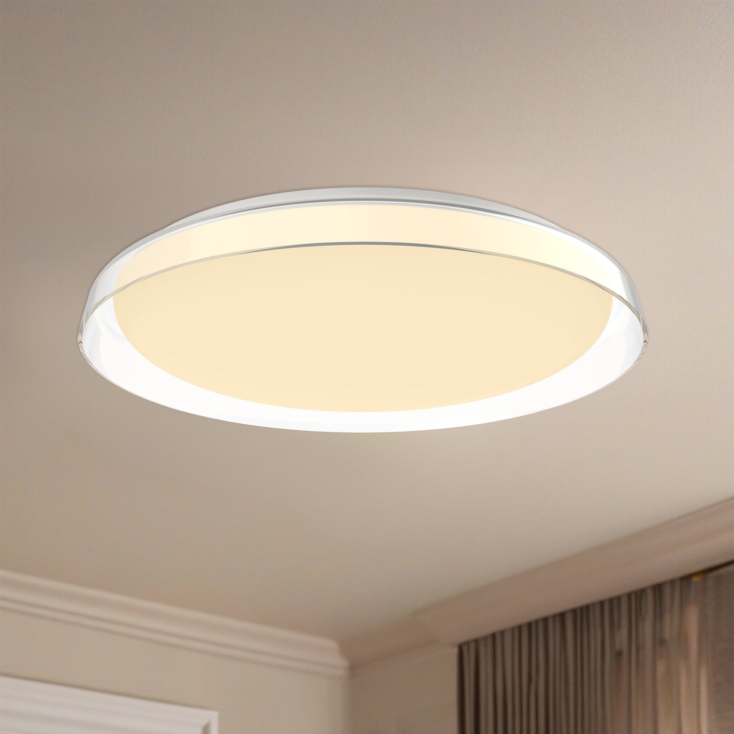 KUZCO LIGHTING INC, HAMPTON FLUSH MOUNTS, FLUSH MOUNT CEILING LIGHTS