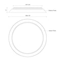 KUZCO LIGHTING INC, JASPER FLUSH MOUNTS, FLUSH MOUNT CEILING LIGHTS