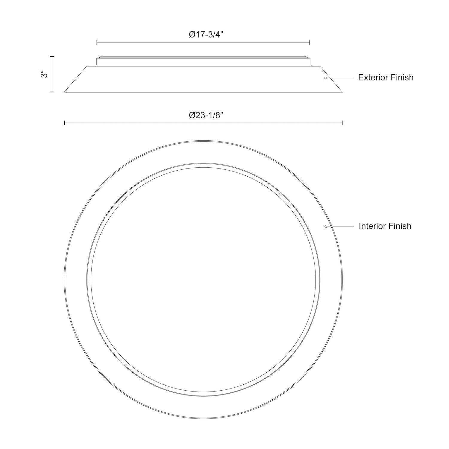 KUZCO LIGHTING INC, JASPER FLUSH MOUNTS, FLUSH MOUNT CEILING LIGHTS