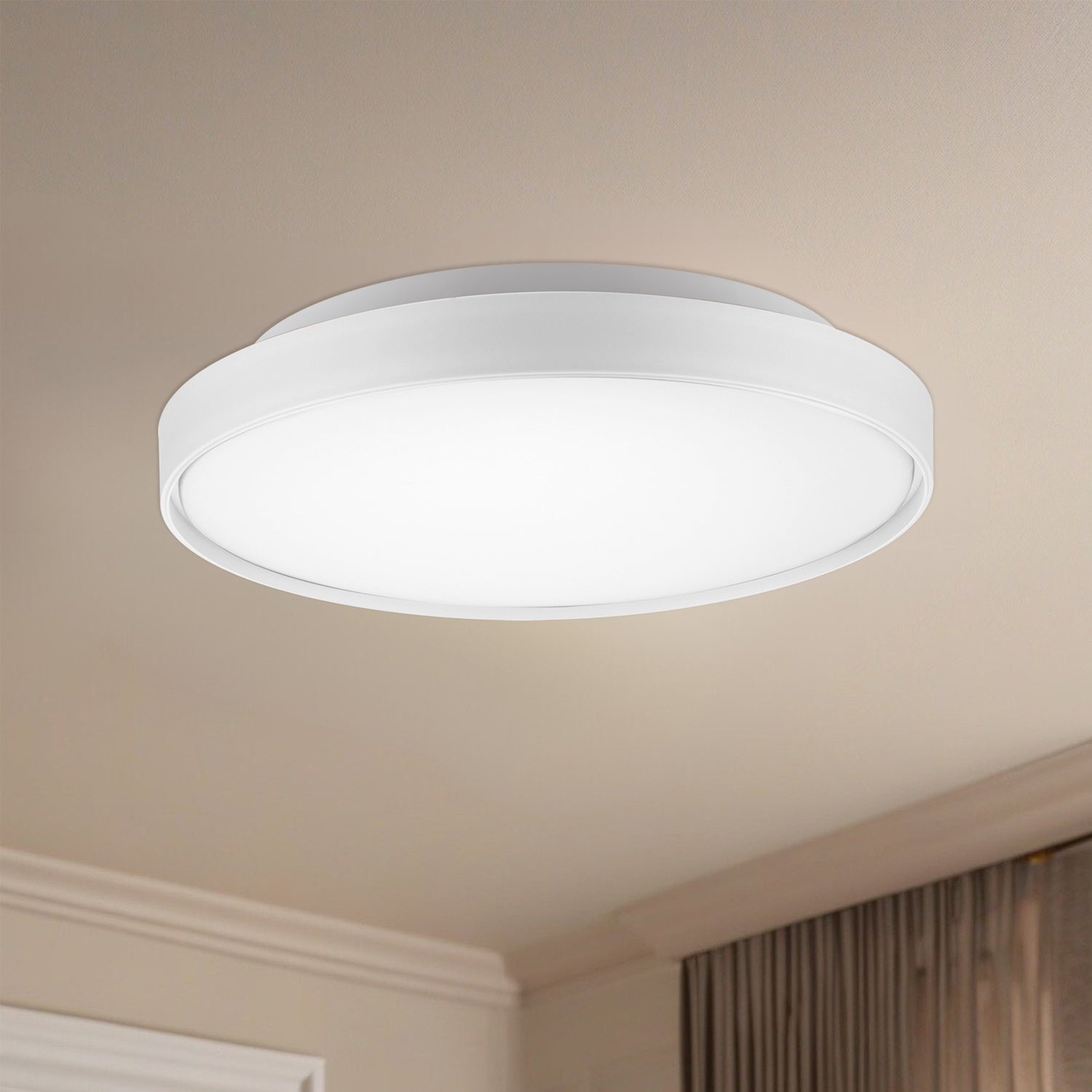 KUZCO LIGHTING INC, BRUNSWICK FLUSH MOUNTS, FLUSH MOUNT CEILING LIGHTS