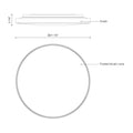 KUZCO LIGHTING INC, BRUNSWICK FLUSH MOUNTS, FLUSH MOUNT CEILING LIGHTS