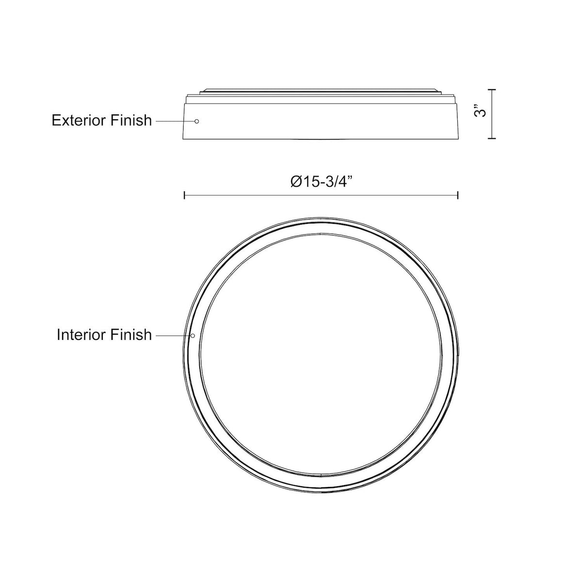KUZCO LIGHTING INC, ESSEX FLUSH MOUNTS, FLUSH MOUNT CEILING LIGHTS