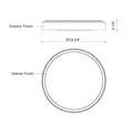 KUZCO LIGHTING INC, ESSEX FLUSH MOUNTS, FLUSH MOUNT CEILING LIGHTS