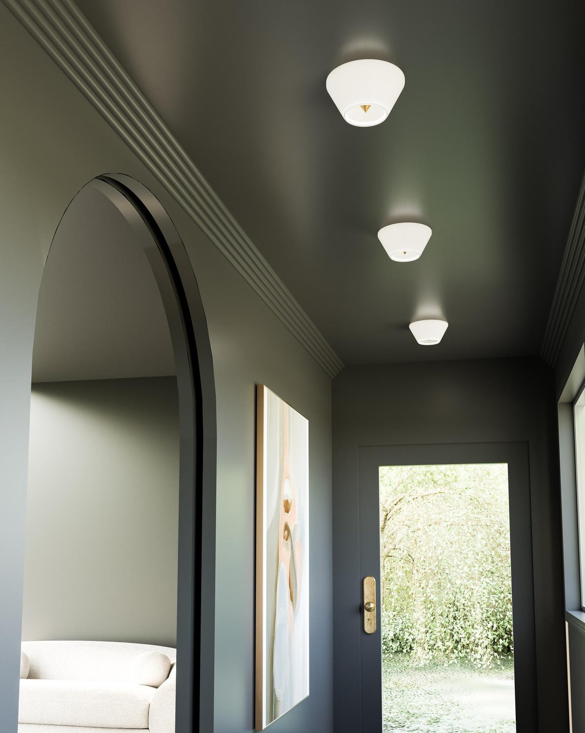 KUZCO LIGHTING INC, HOLT FLUSH MOUNTS, FLUSH MOUNT CEILING LIGHTS