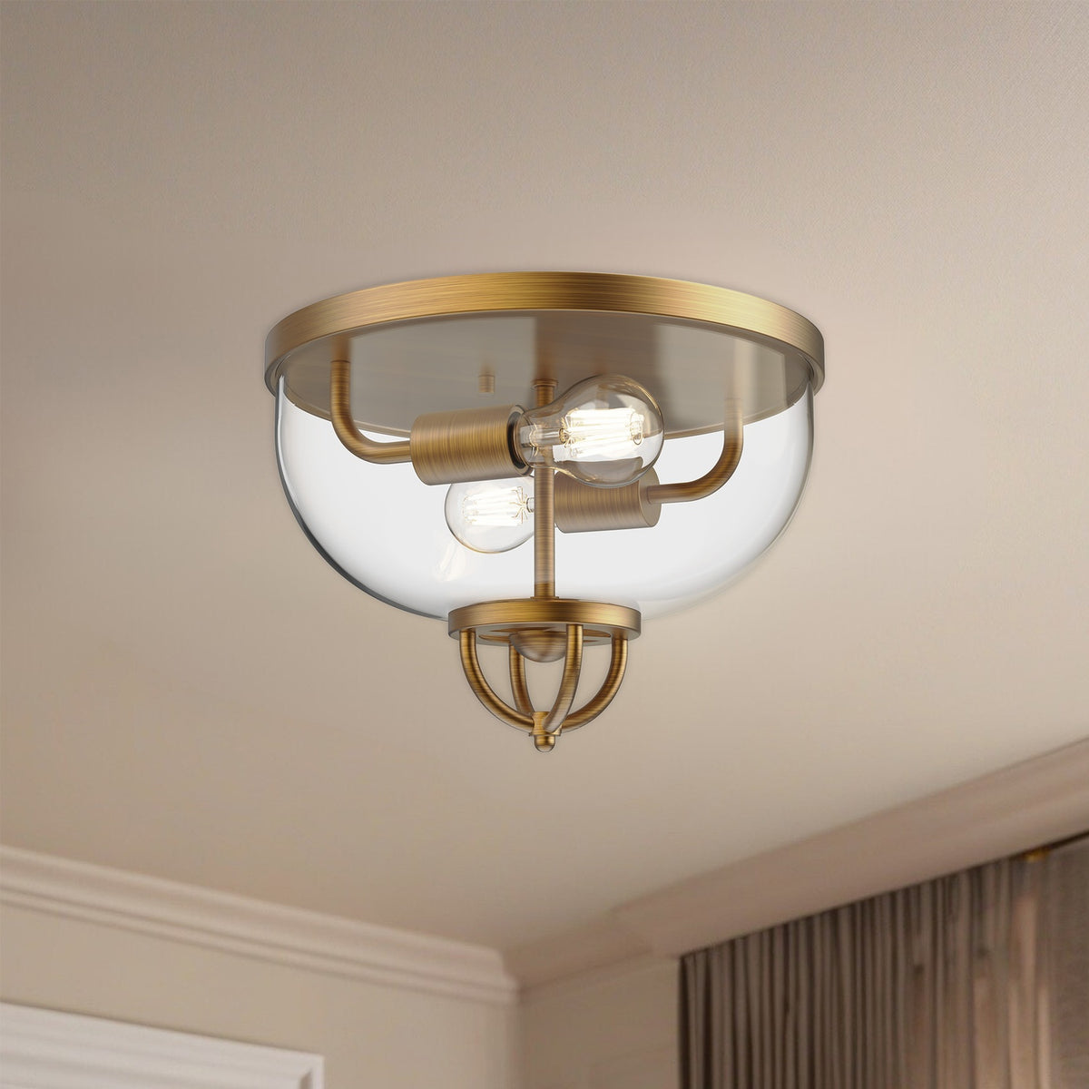 ALORA, LANCASTER FLUSH MOUNTS, FLUSH MOUNT CEILING LIGHTS