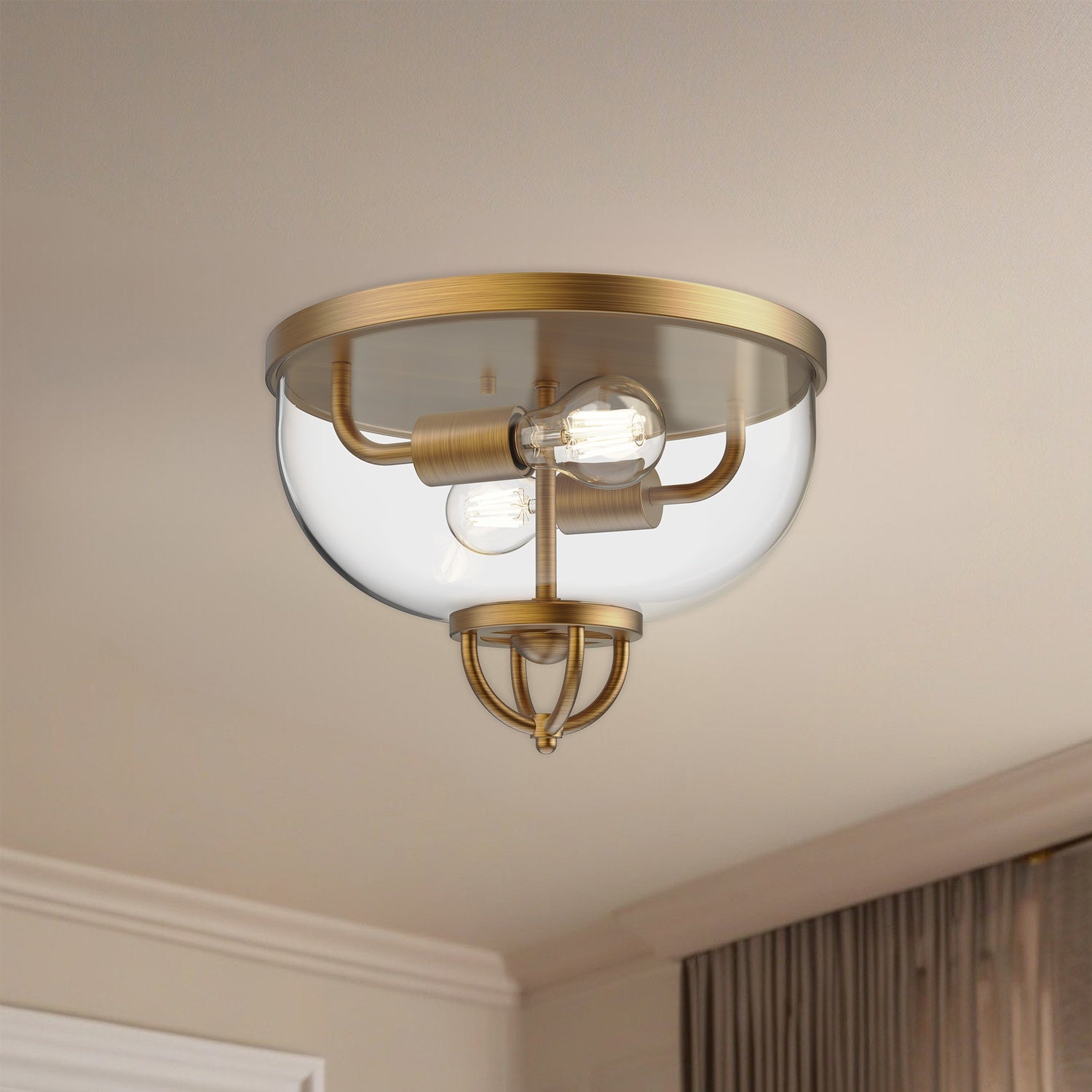 ALORA, LANCASTER FLUSH MOUNTS, FLUSH MOUNT CEILING LIGHTS 