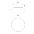 ALORA, MARCEL FLUSH MOUNTS, FLUSH MOUNT CEILING LIGHTS