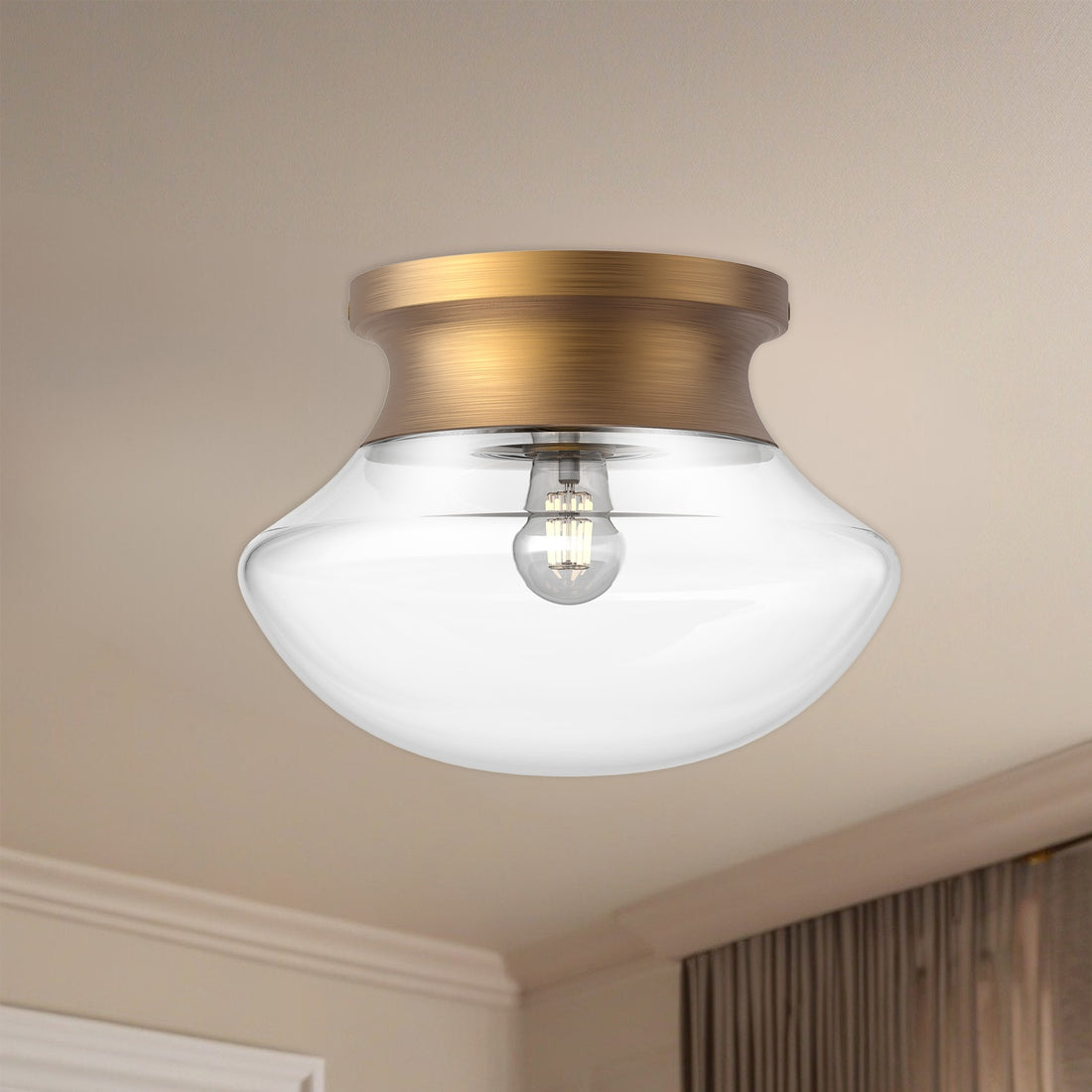 ALORA, MARCEL FLUSH MOUNTS, FLUSH MOUNT CEILING LIGHTS 