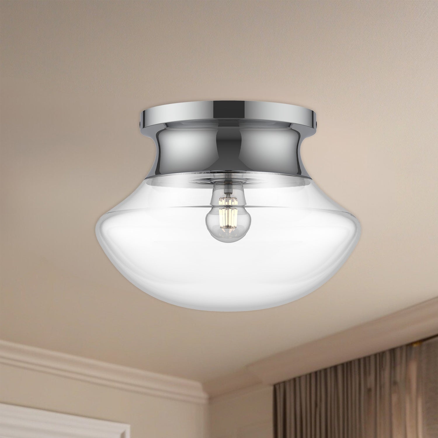 ALORA, MARCEL FLUSH MOUNTS, FLUSH MOUNT CEILING LIGHTS 