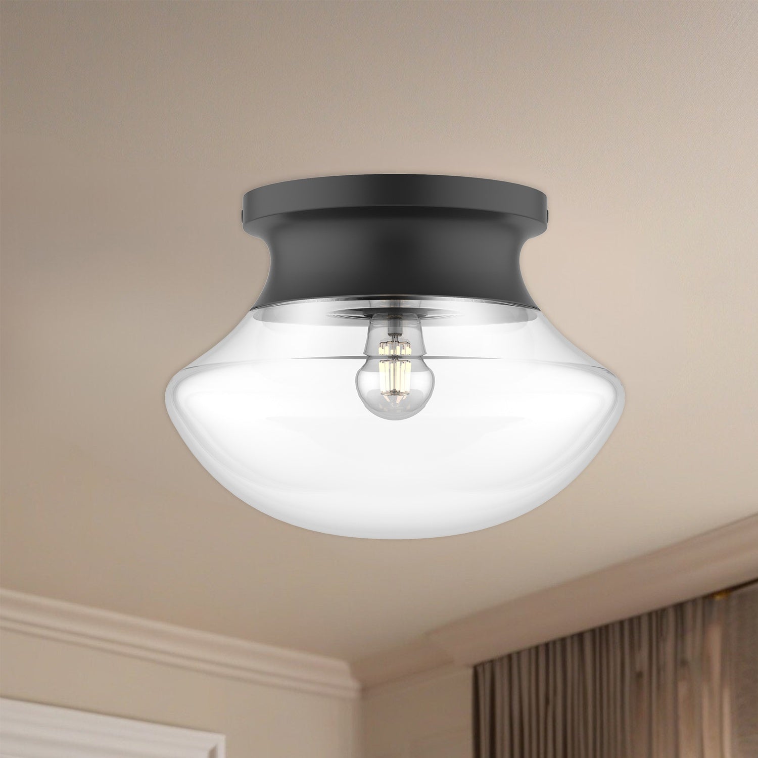 ALORA, MARCEL FLUSH MOUNTS, FLUSH MOUNT CEILING LIGHTS 