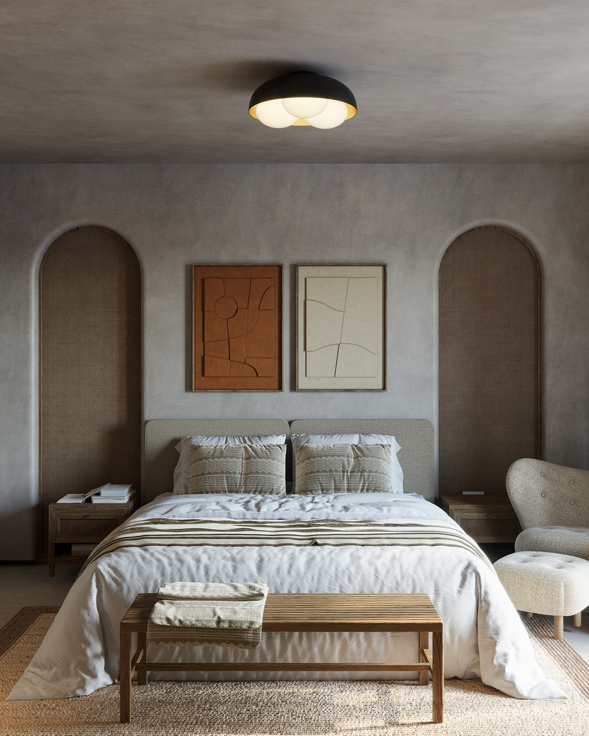 ALORA, ROBYN FLUSH MOUNTS, FLUSH MOUNT CEILING LIGHTS 