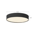 KUZCO LIGHTING INC, RYNN FLUSH MOUNTS, FLUSH MOUNT CEILING LIGHTS
