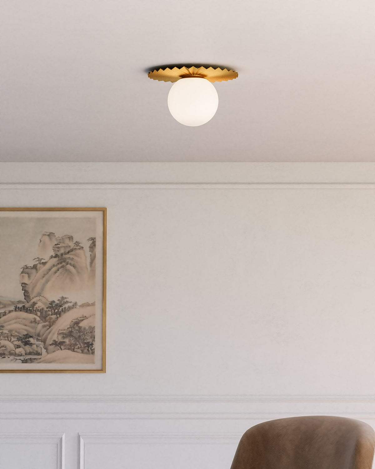 ALORA, PLUME FLUSH MOUNTS, FLUSH MOUNT CEILING LIGHTS 