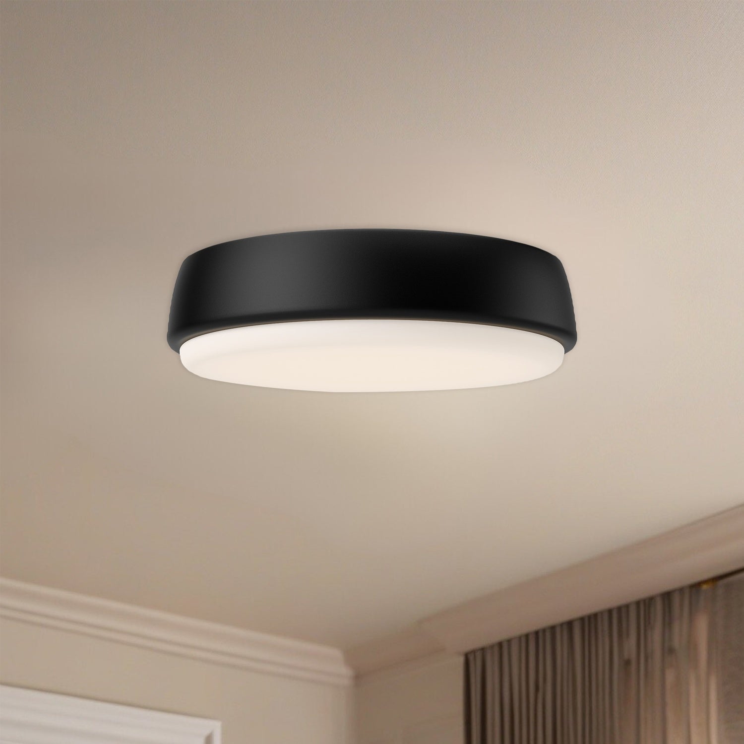 KUZCO LIGHTING INC, LAVAL FLUSH MOUNTS, FLUSH MOUNT CEILING LIGHTS