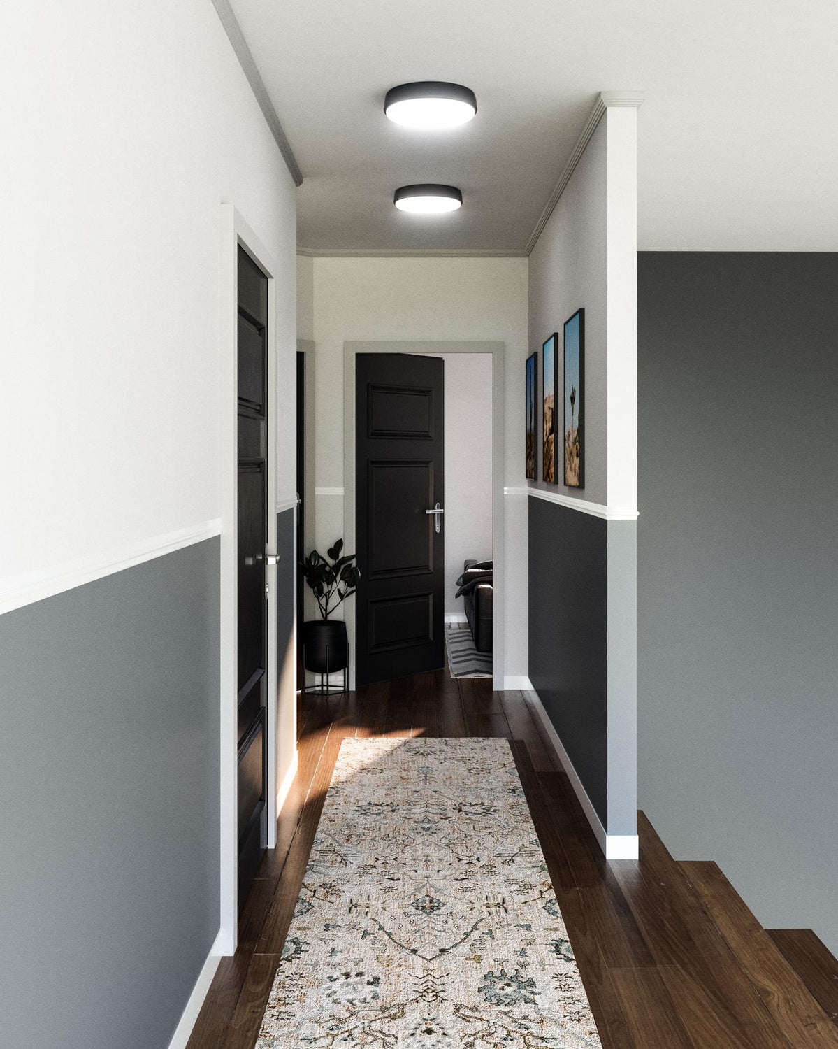 KUZCO LIGHTING INC, LAVAL FLUSH MOUNTS, FLUSH MOUNT CEILING LIGHTS