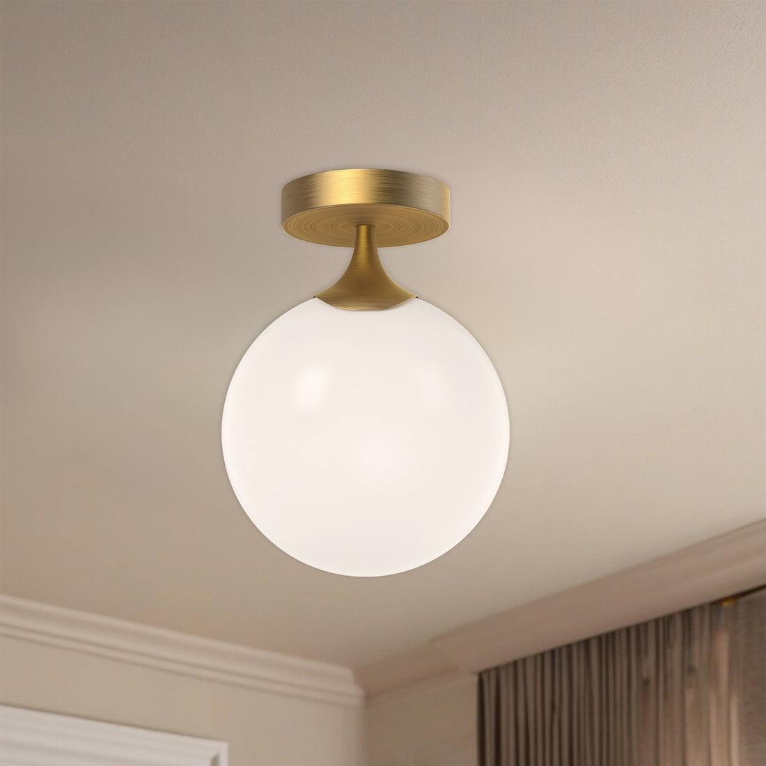 ALORA, NOUVEAU FLUSH MOUNTS, FLUSH MOUNT CEILING LIGHTS 
