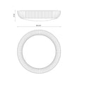 ALORA, MERIDA FLUSH MOUNTS, FLUSH MOUNT CEILING LIGHTS