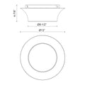 ALORA, EMIKO FLUSH MOUNTS, FLUSH MOUNT CEILING LIGHTS