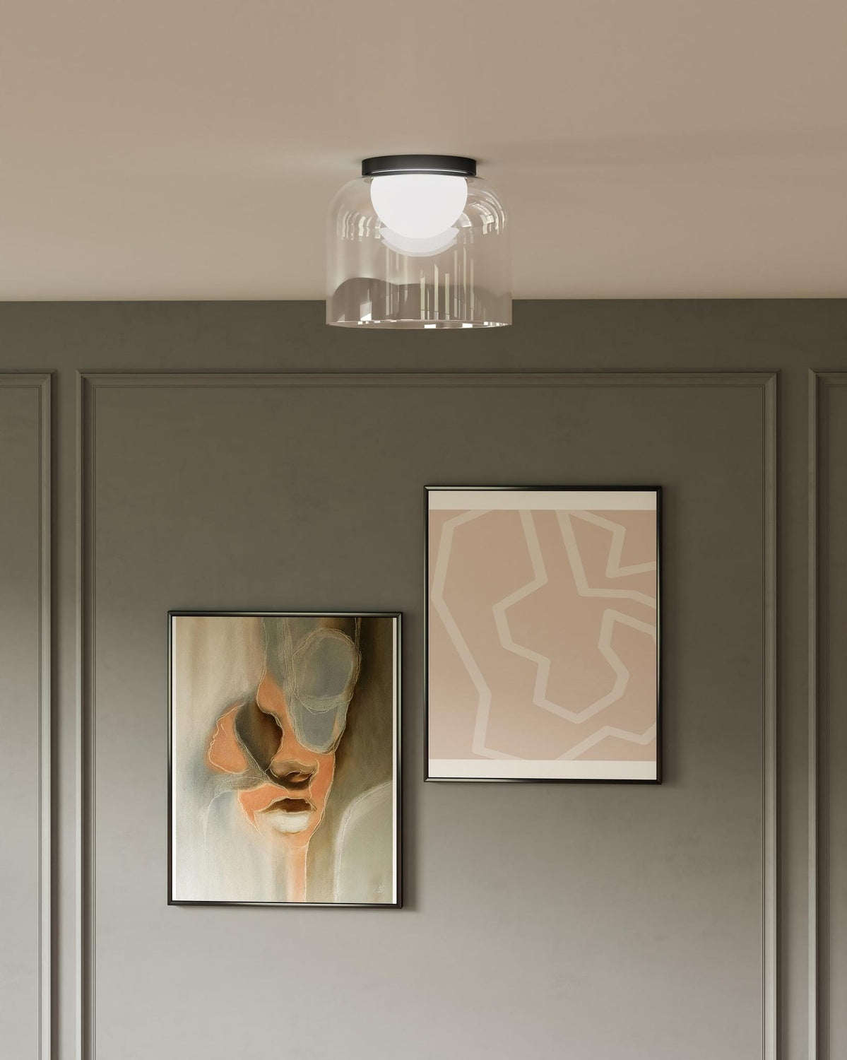 KUZCO LIGHTING INC, CEDAR FLUSH MOUNTS, FLUSH MOUNT CEILING LIGHTS