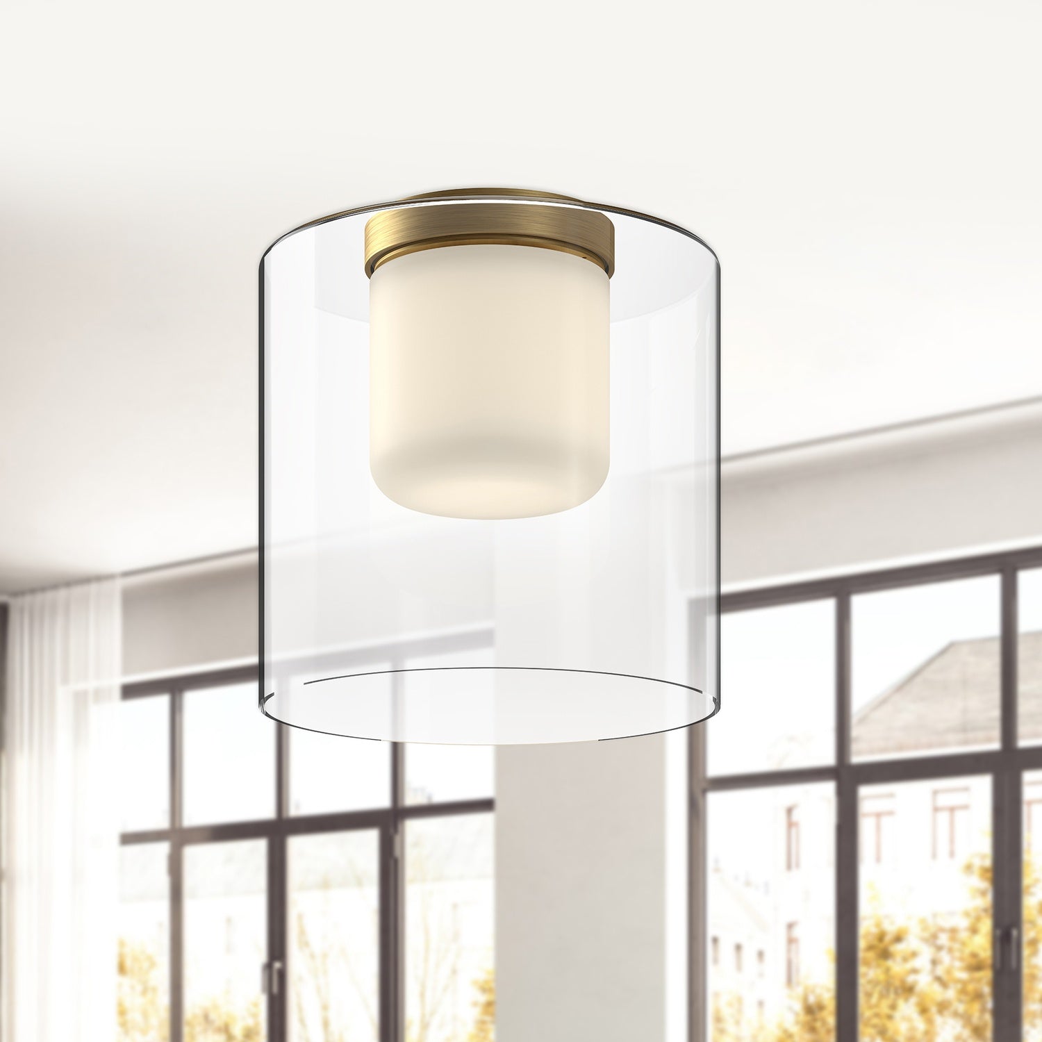 KUZCO LIGHTING INC, BIRCH FLUSH MOUNTS, FLUSH MOUNT CEILING LIGHTS