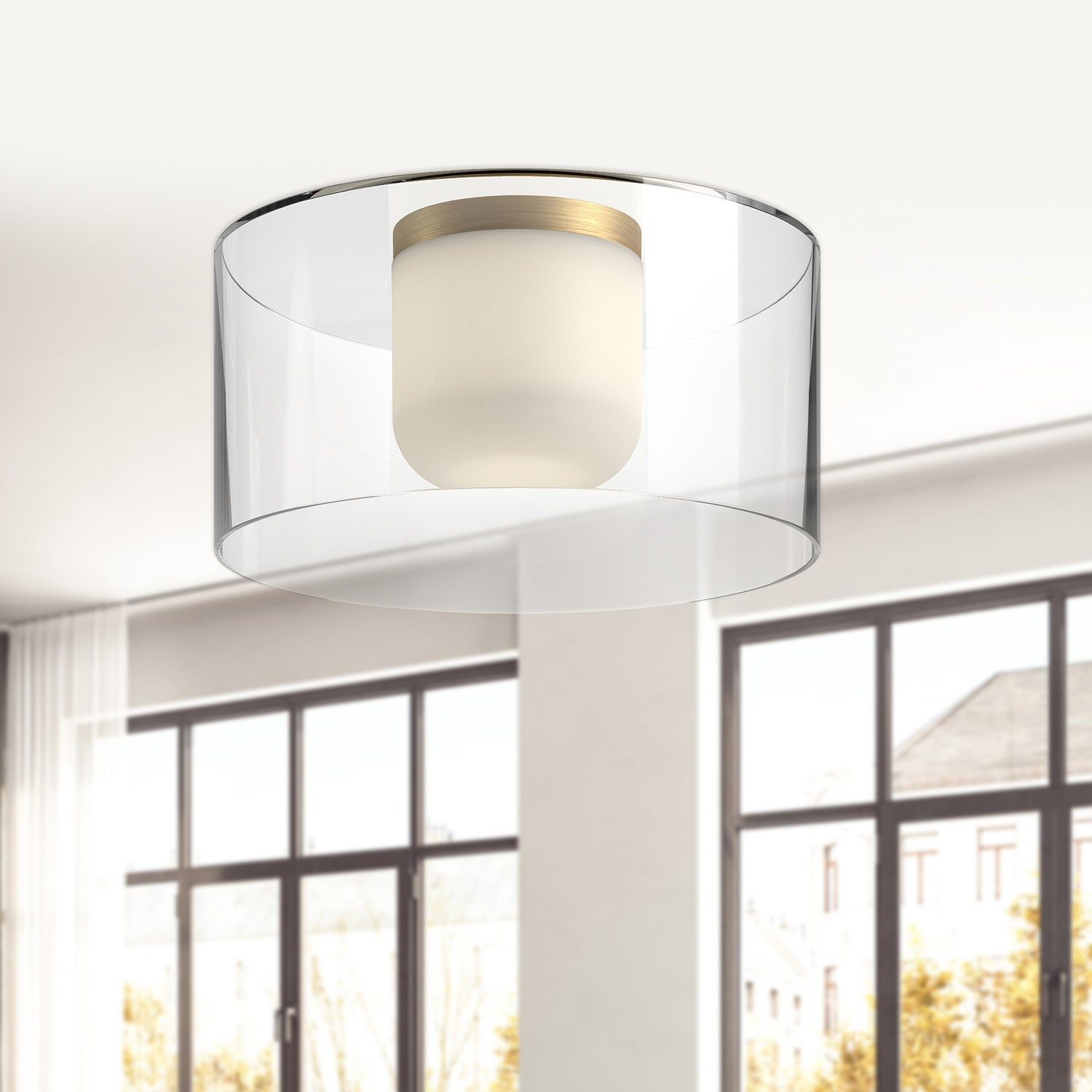 KUZCO LIGHTING INC, BIRCH FLUSH MOUNTS, FLUSH MOUNT CEILING LIGHTS