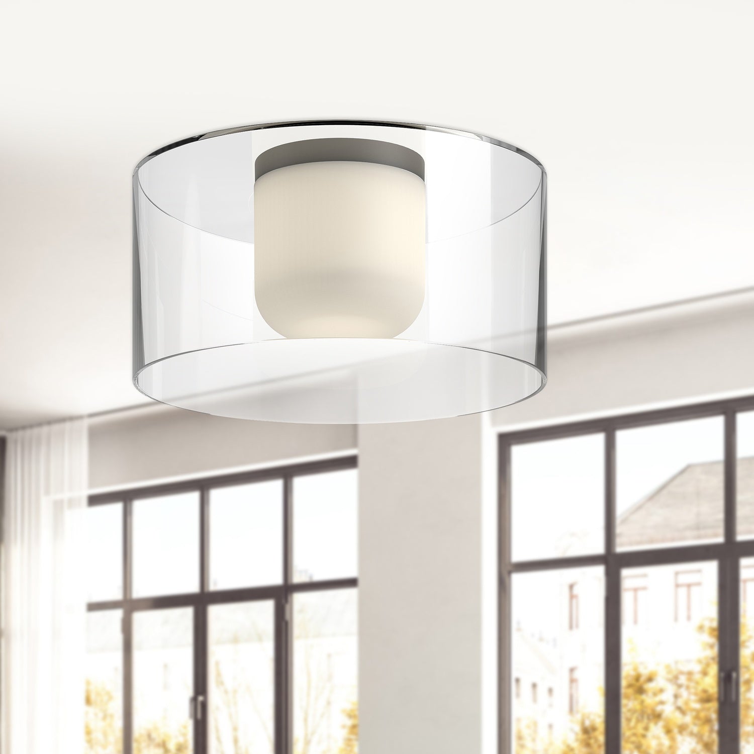 KUZCO LIGHTING INC, BIRCH FLUSH MOUNTS, FLUSH MOUNT CEILING LIGHTS