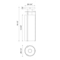 ALORA, BELMONT FLUSH MOUNTS, FLUSH MOUNT CEILING LIGHTS